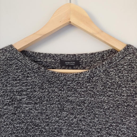 Aritzia Babaton Avery Rib Knit Sweater Wool Cashmere Size X Small - Picture 8 of 14